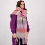 Je m'appelle Accessoires Multicolor/Roze / One Size Sjaal Elle | Multicolor/Roze