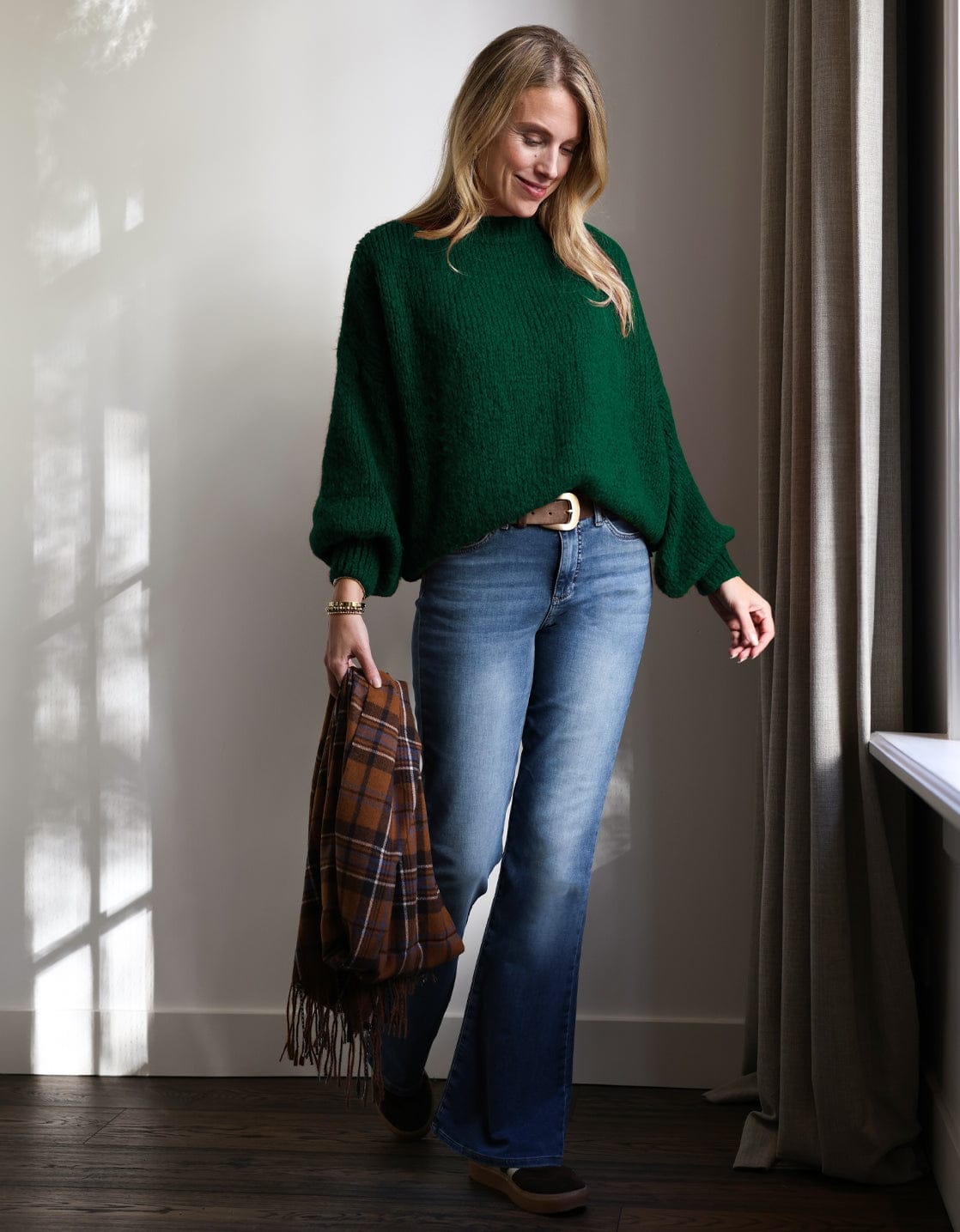 Je m'appelle Accessoires Multicolor/Camel / One Size Sjaal | Multicolor/Camel