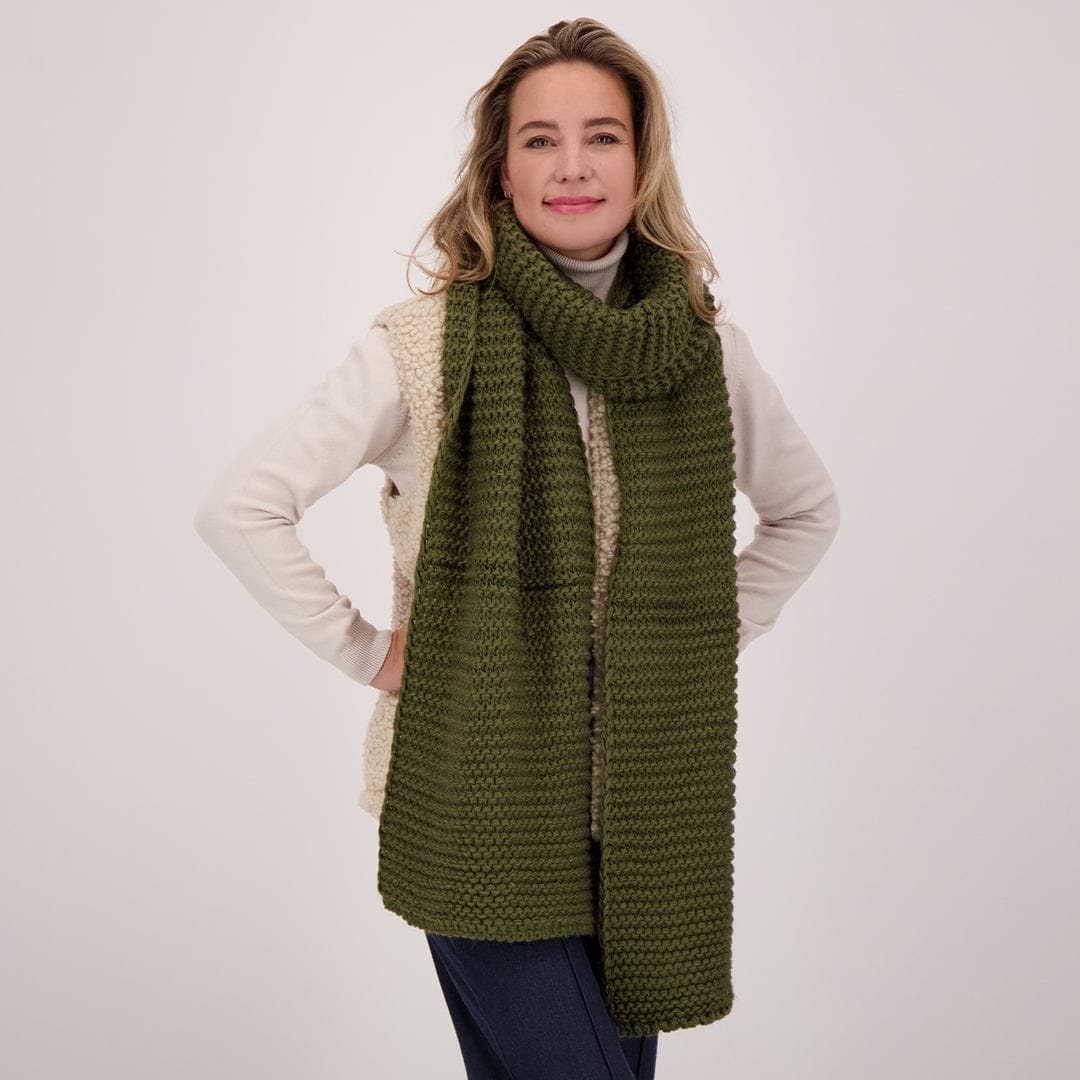 Je m'appelle Accessoires Olive / One Size Sjaal Vera | Olive
