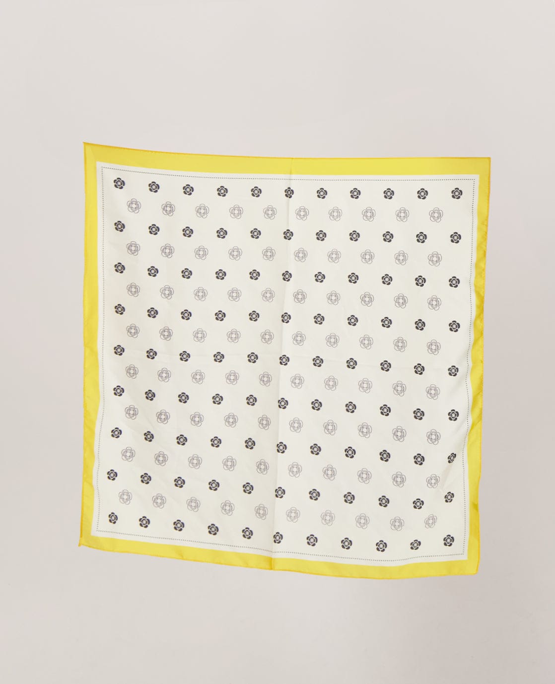 Je m'appelle Accessoires Off White / Yellow / One Size Sjaaltje | Off White / Yellow