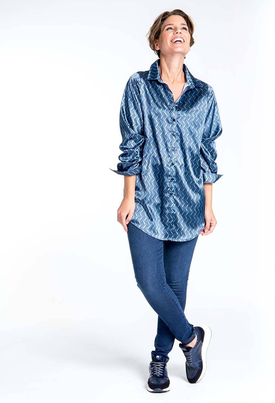 Je m'appelle Broeken Denim Jegging | Dark Blue