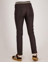 Je m'appelle Broeken Jogg Coated | Chocolate Brown