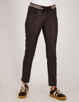 Je m'appelle Broeken Jogg Coated | Chocolate Brown