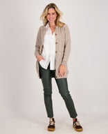 Je m'appelle Broeken Jogg Coated | Lafayette Green