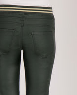 Je m'appelle Broeken Jogg Coated | Lafayette Green