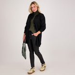 Je m'appelle Broeken Jogg Coated | Zwart