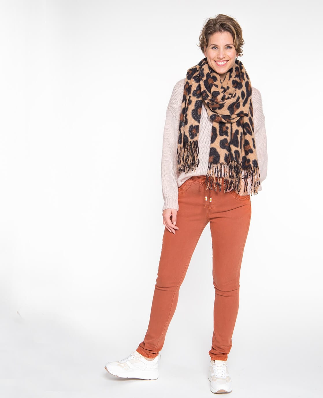 Je m'appelle Broeken Rust / XS / Regular Jogg Denim | Rust