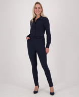 Je m'appelle Broeken Donkerblauw / XS Jumpsuit Élégant Travel | Donkerblauw
