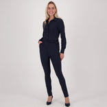 Je m'appelle Broeken Jumpsuit Élégant Travel | Donkerblauw