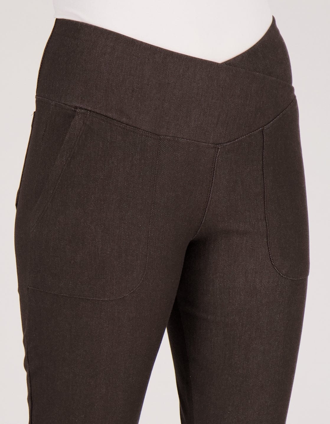Je m'appelle Broeken Pant Brooklyn Knitted | Chocolate Brown