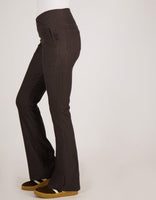 Je m'appelle Broeken Pant Brooklyn Knitted | Chocolate Brown
