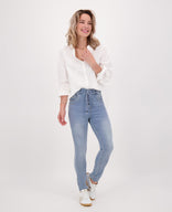 Je m'appelle Broeken Pant Celine Jogg Denim | Light Blue Denim