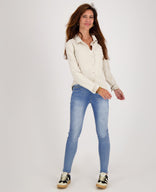 Je m'appelle Broeken Mid Blue Denim / XS / Short Pant Celine Jogg Denim | Mid Blue Denim