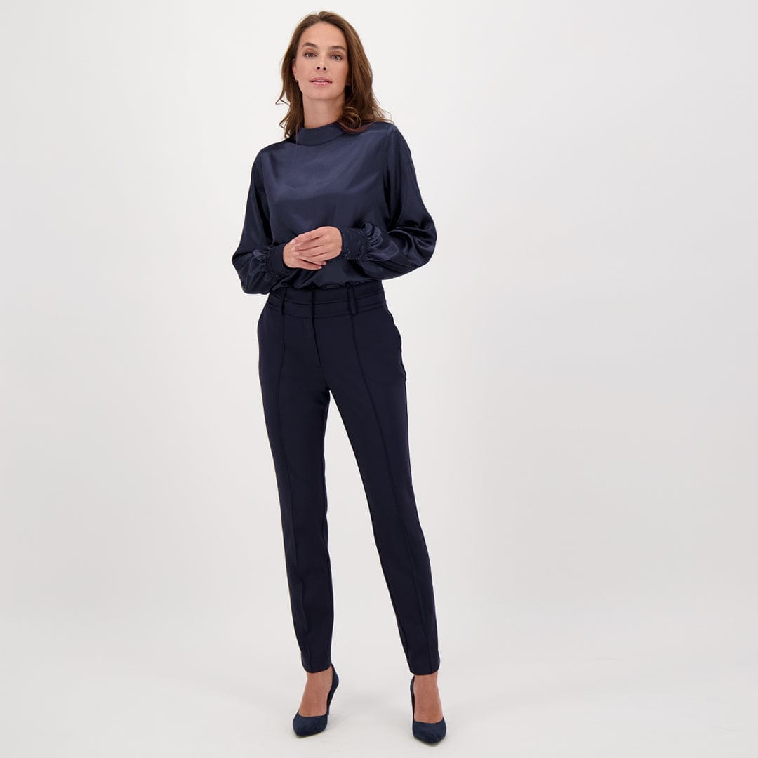 Je m'appelle Broeken Pant Chino Premium Travel | Donkerblauw