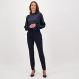 Je m'appelle Broeken Pant Chino Premium Travel | Donkerblauw