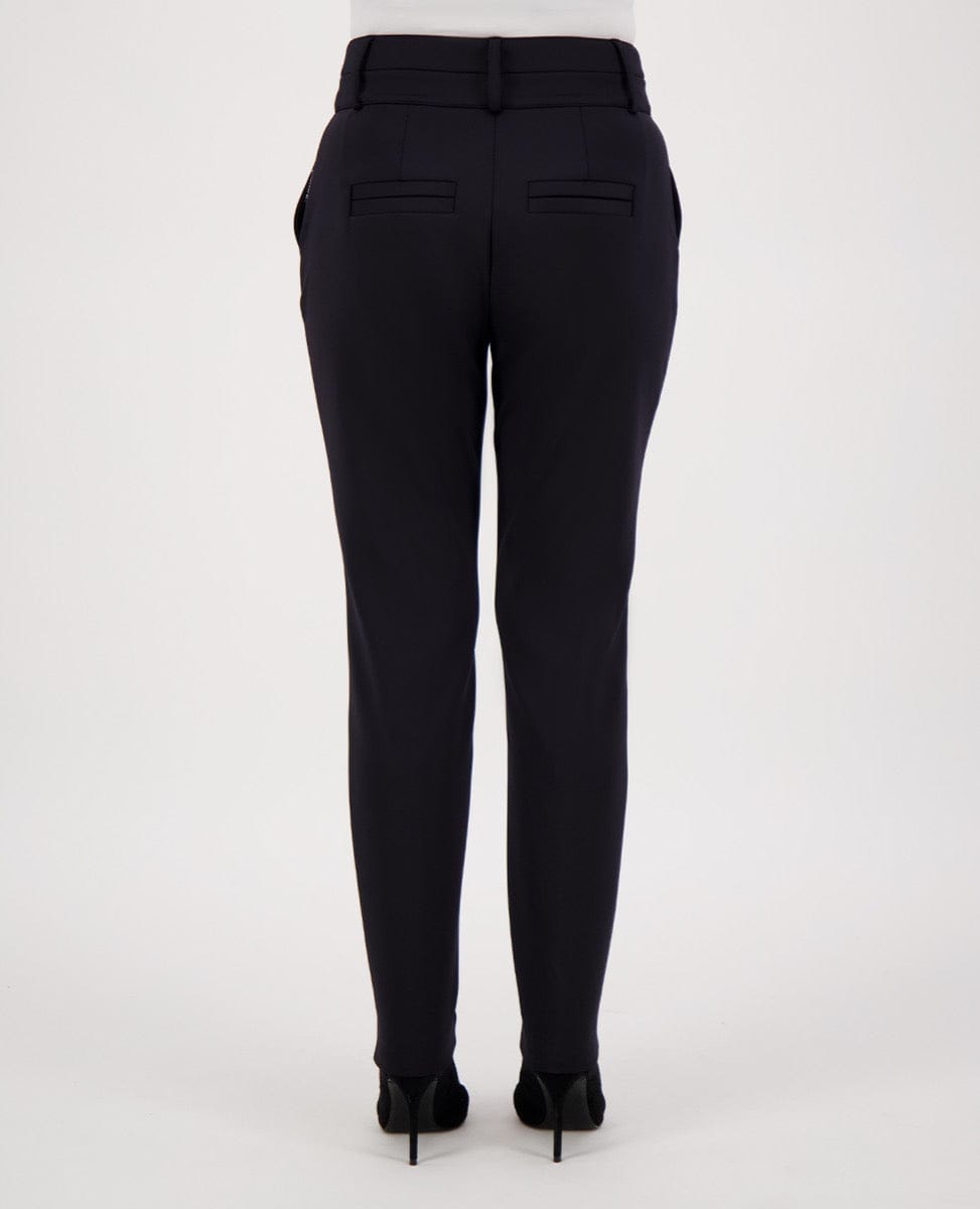 Je m'appelle Broeken Pant Chino Premium Travel | Zwart