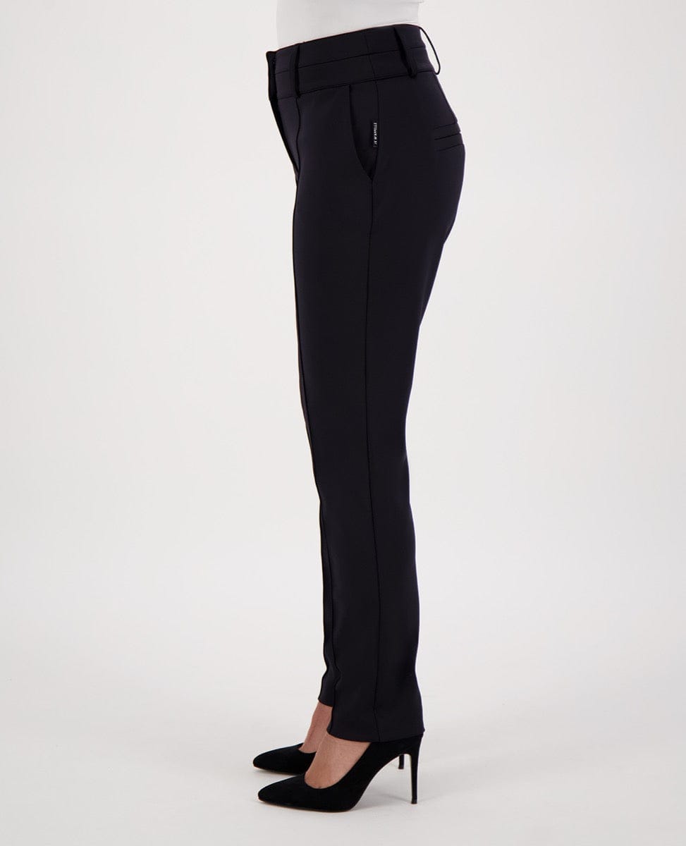 Je m'appelle Broeken Pant Chino Premium Travel | Zwart