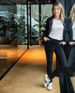 Je m'appelle Broeken Pant Fancy Travel +++ | Zwart