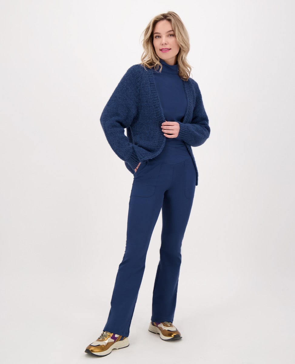 Je m'appelle Broeken Pant Flare Brooklyn Travel +++ | Perfect Blue