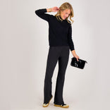 Je m'appelle Broeken Pant Flare Easy | Zwart