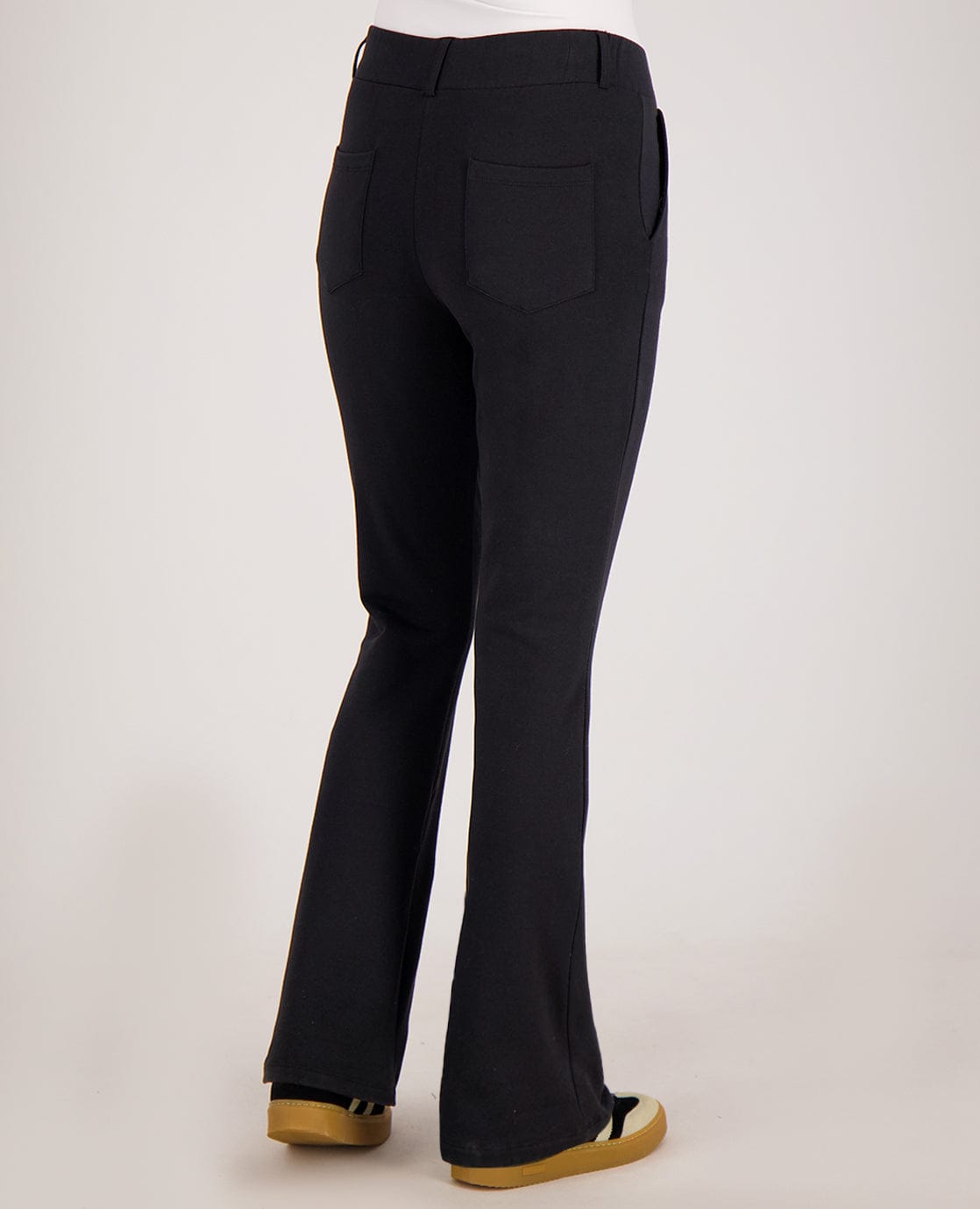 Je m'appelle Broeken Pant Flare Easy | Zwart