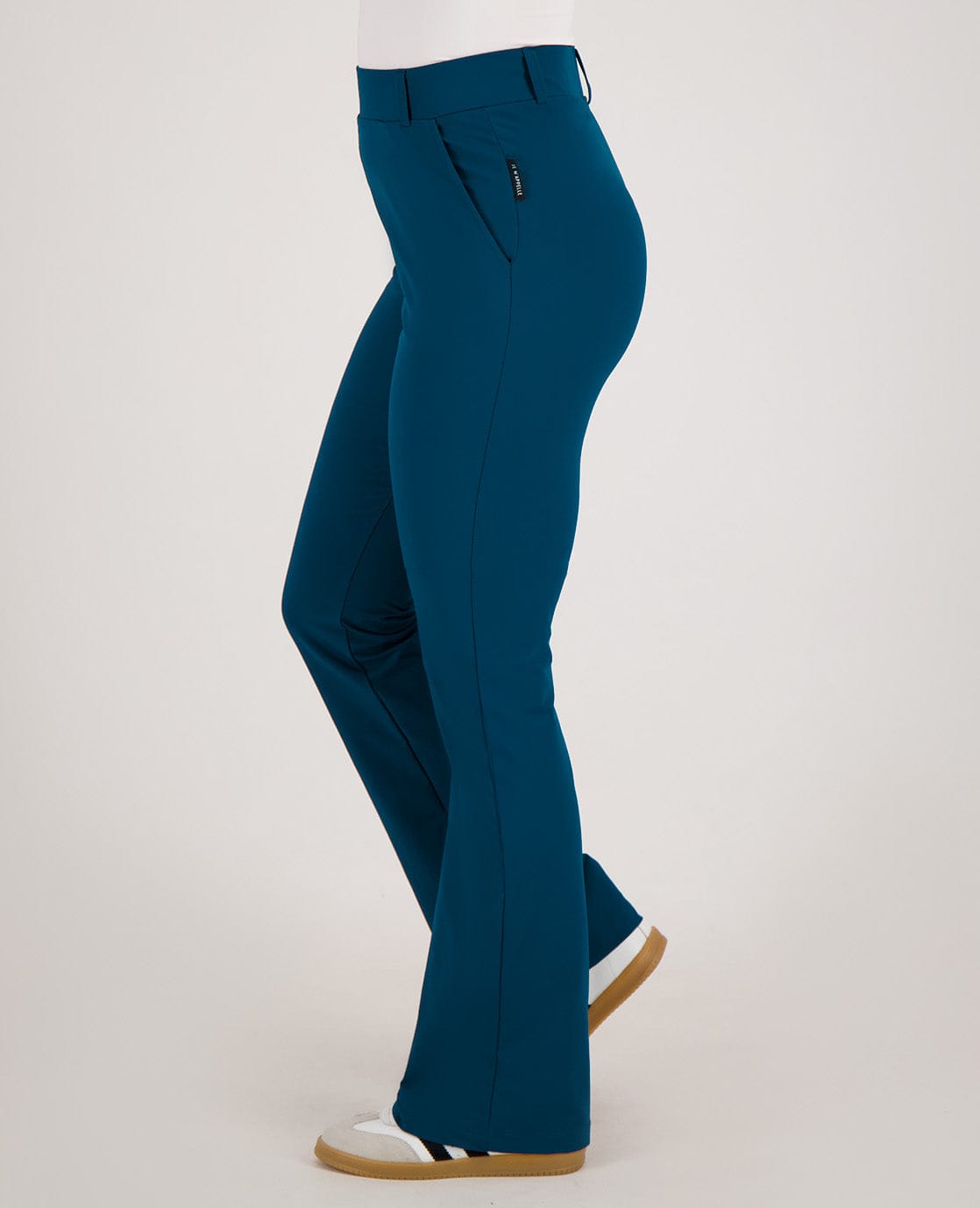 Je m'appelle Broeken Pant Flare Travel | Moroccan Blue