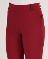 Je m'appelle Broeken Pant Flare Travel | Ruby Red