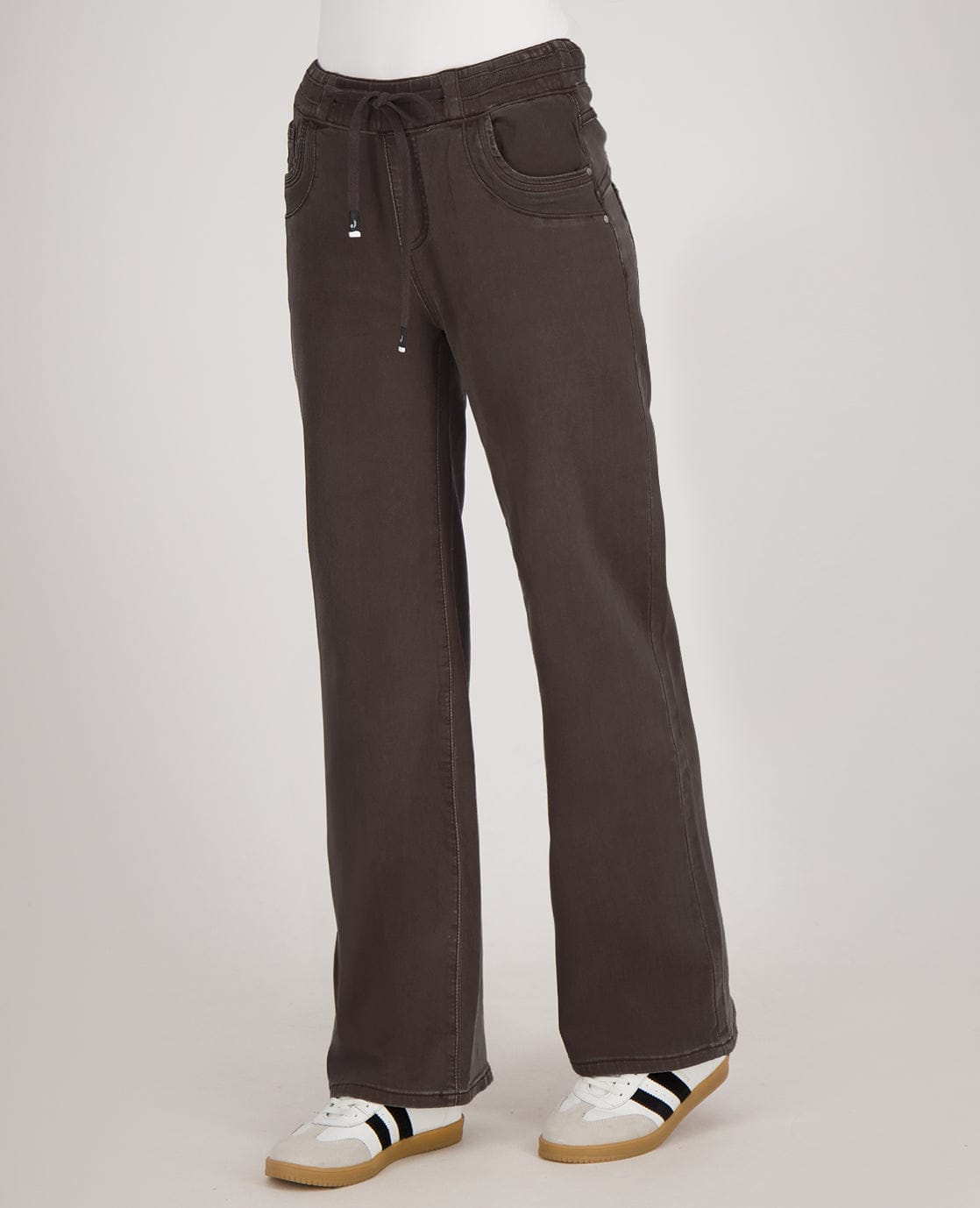 Je m'appelle Broeken Pant Fleur Jogg Denim | Coffee