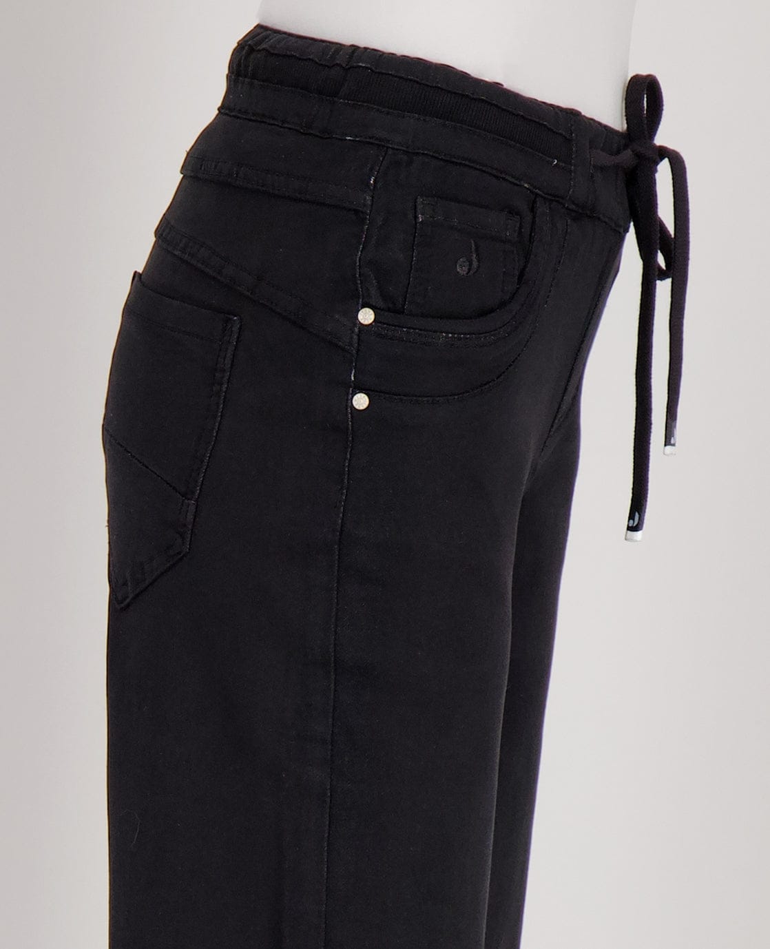 Je m'appelle Broeken Pant Fleur Jogg Denim | Zwart