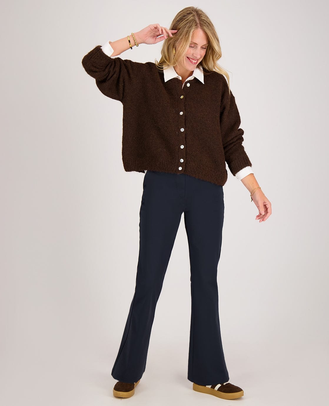 Je m'appelle Broeken Pant Isa Travel ++++ | Donkerblauw