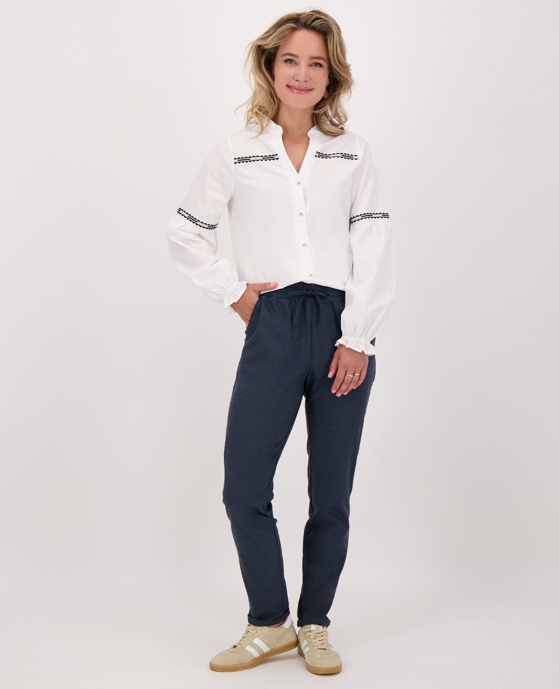 Je m'appelle Broeken Pant Jana | Donkerblauw