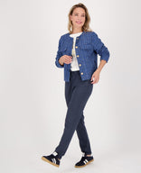 Je m'appelle Broeken Pant Jana | Donkerblauw