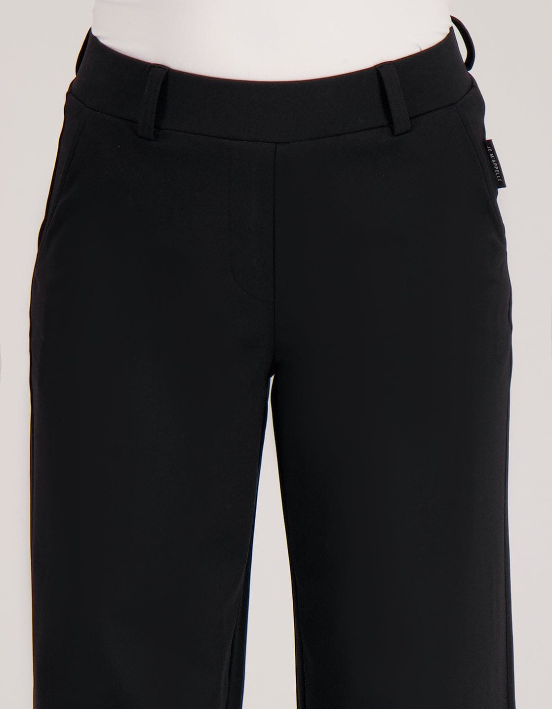 Je m'appelle Broeken Pant Jasmin Travel Brushed | Zwart