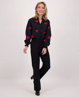 Je m'appelle Broeken Pant Jasmin Travel +++ | Zwart