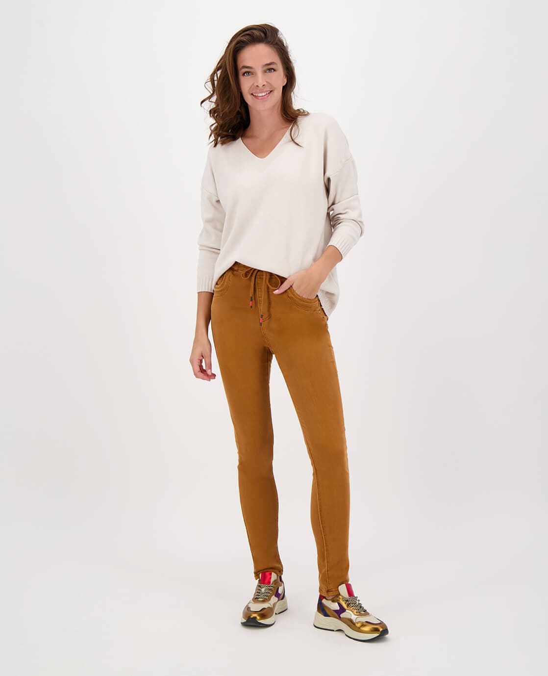 Je m'appelle Broeken Pant Jogg Denim | Camel