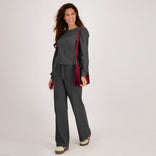 Je m'appelle Broeken Pant Jule | Antracite Grey