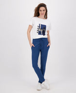 Je m'appelle Broeken Pant Lara Travel | Denim Blue