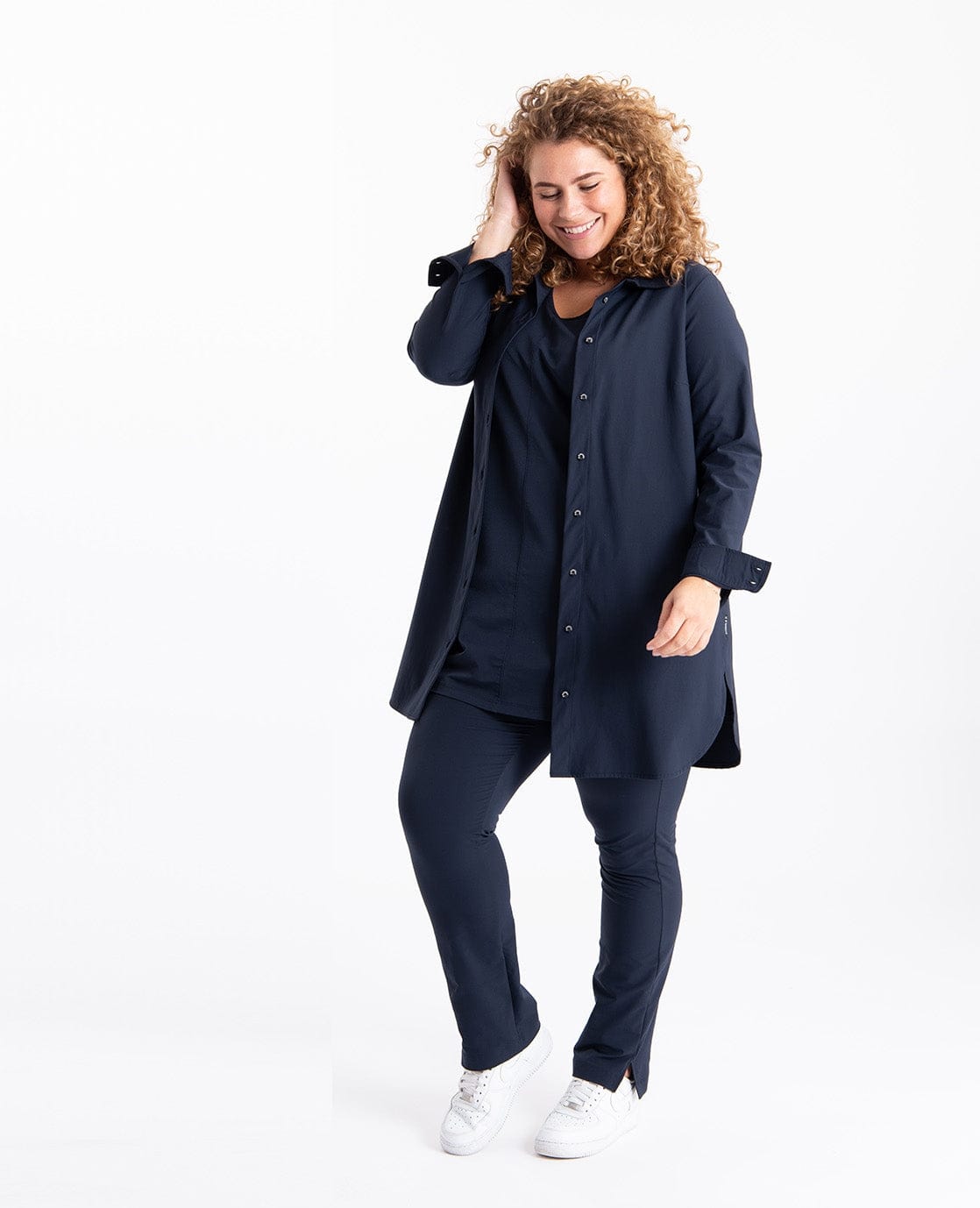 Je m'appelle Broeken Pant Lucie Travel | Donkerblauw