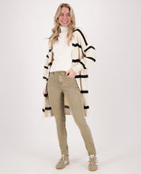 Je m'appelle Broeken Pant Luna Superstretch Denim | Taupe