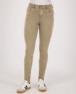 Je m'appelle Broeken Pant Luna Superstretch Denim | Taupe
