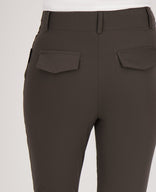 Je m'appelle Broeken Pant Lyon Flare Travel +++ | Dark Taupe