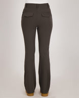 Je m'appelle Broeken Pant Lyon Flare Travel +++ | Dark Taupe