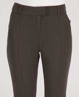 Je m'appelle Broeken Pant Lyon Flare Travel +++ | Dark Taupe