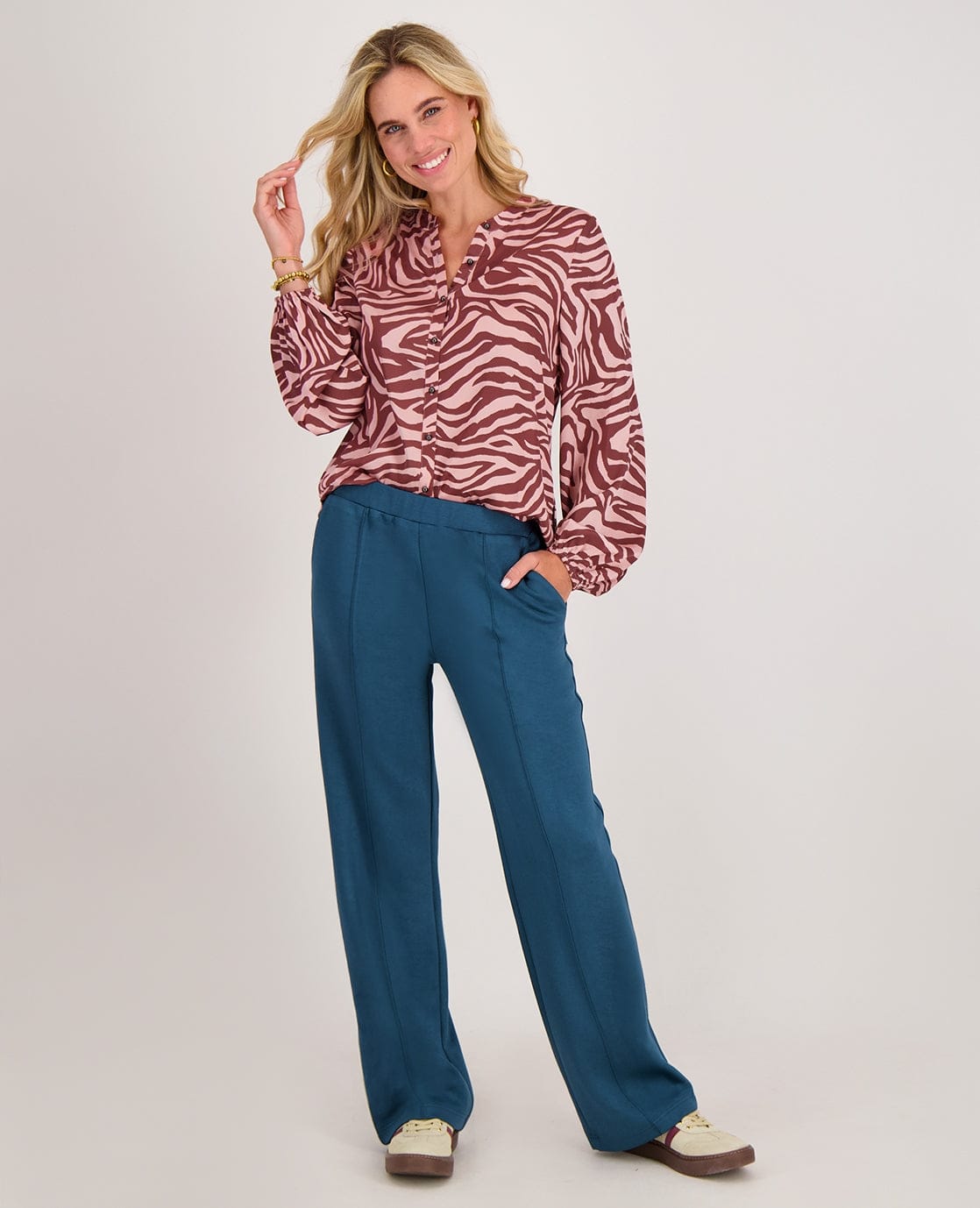 Je m'appelle Broeken Pant Mandy | Autumn Blue