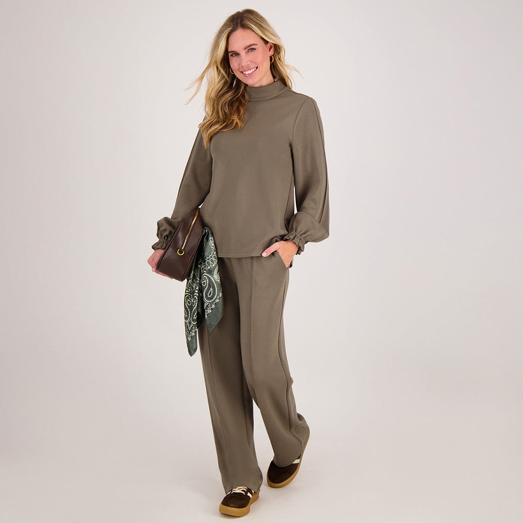 Je m'appelle Broeken Pant Mandy | Taupe