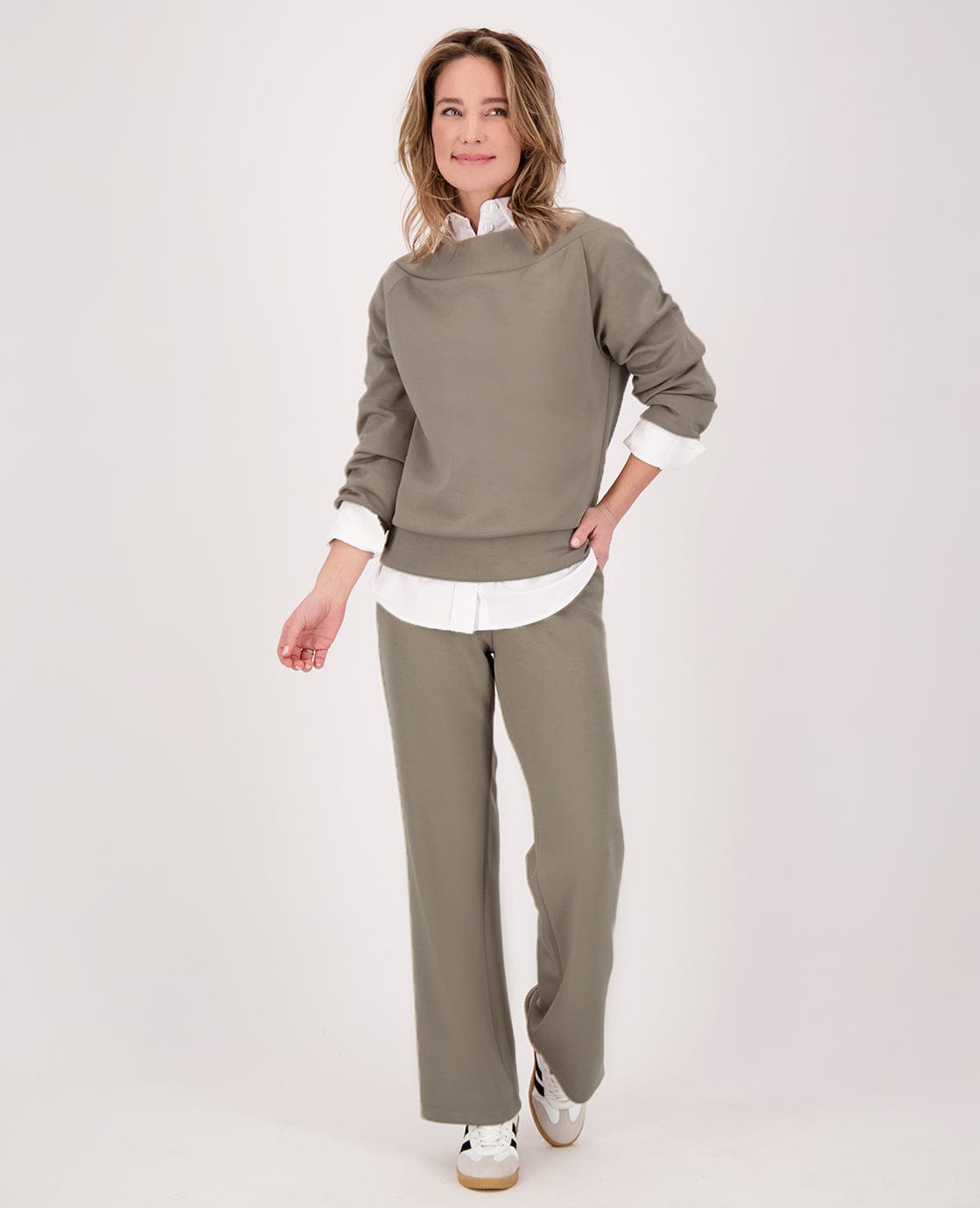 Je m'appelle Broeken Pant Mia | Dark Beige