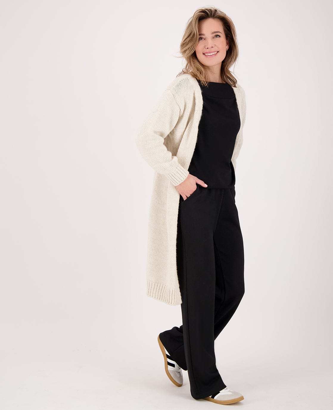 Je m'appelle Broeken Pant Mia | Zwart