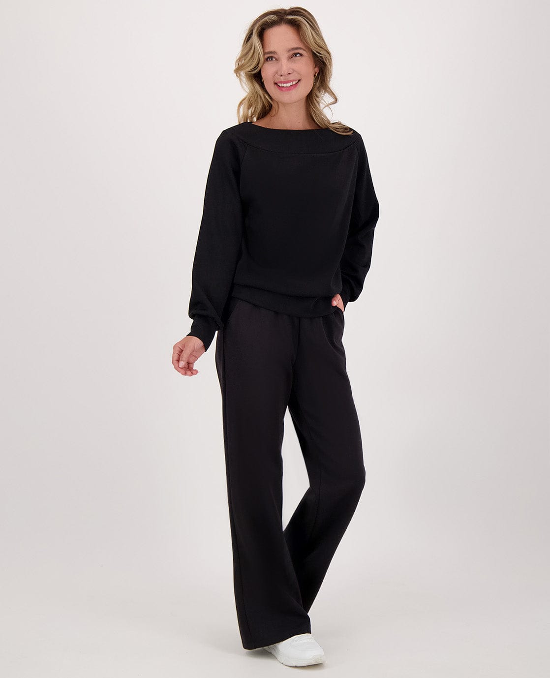 Je m'appelle Broeken Pant Mia | Zwart