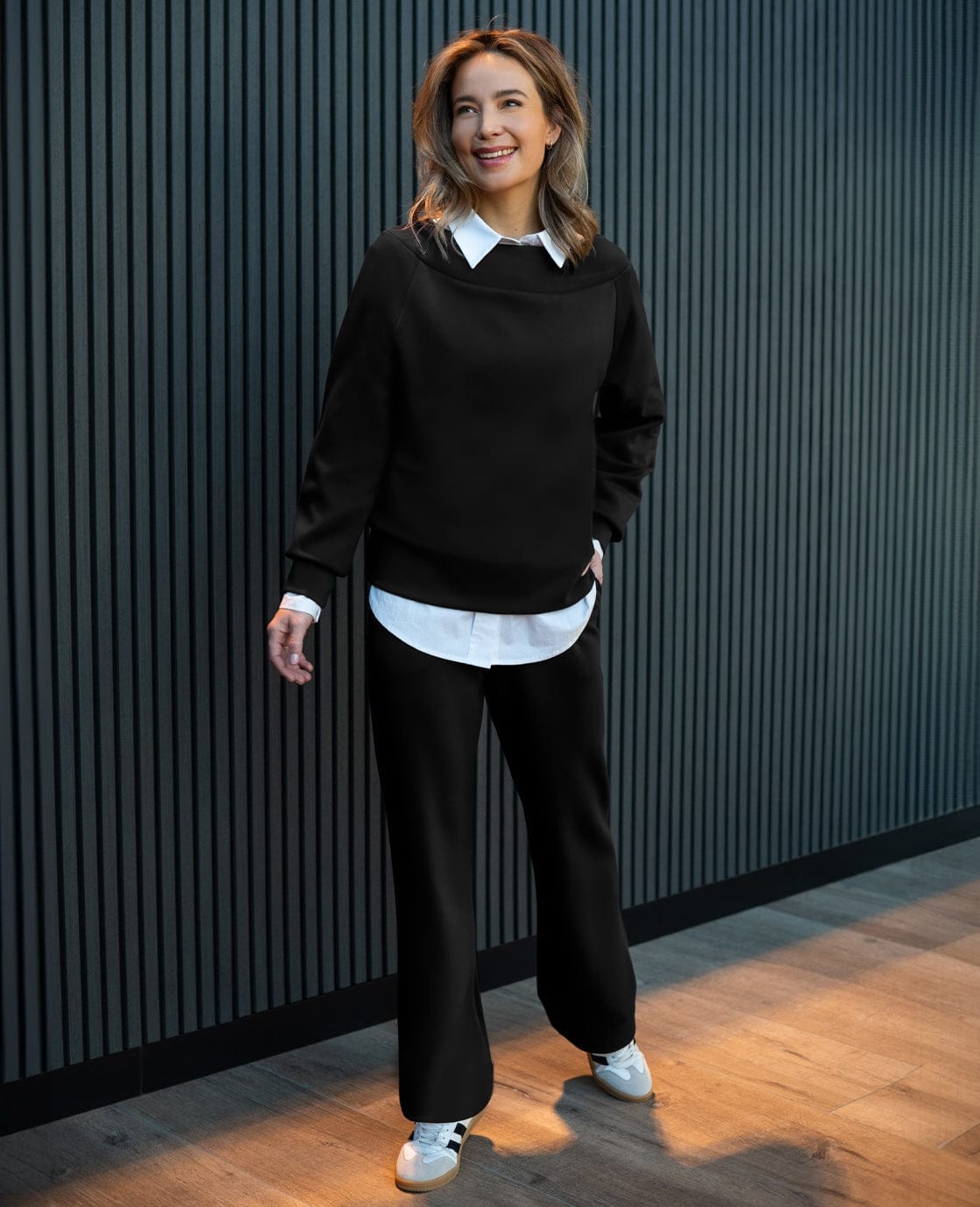 Je m'appelle Broeken Zwart / XS / Regular Pant Mia | Zwart