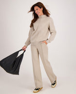 Je m'appelle Broeken Dark Greige / XS / Short Pant Organic | Dark Greige